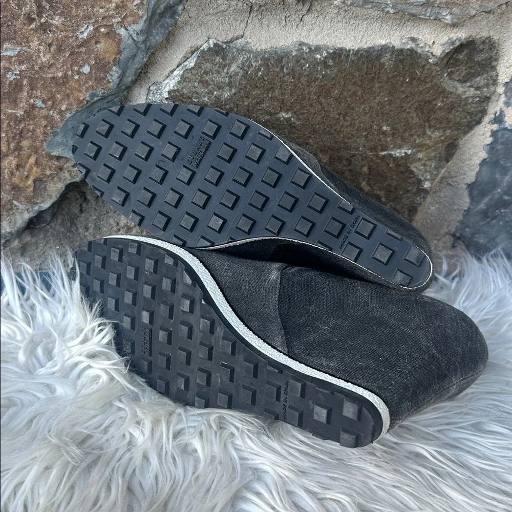 Stuart Weitzman Gray Wedge Sneaker Booties Slip-On Women’s 10 M